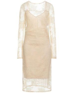 N°21 Midi Dress - Natural