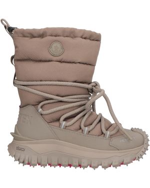 Moncler Ankle Boots - Natural