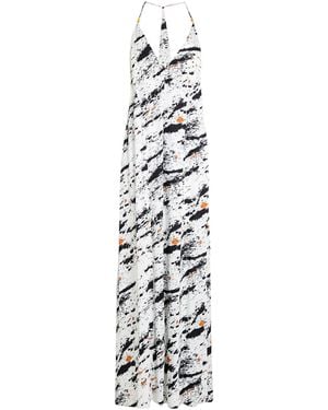 Galvan London Escape Maxi Dress Viscose - White