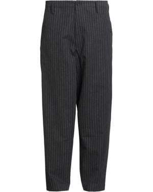 Yohji Yamamoto Trousers Cotton - Grey