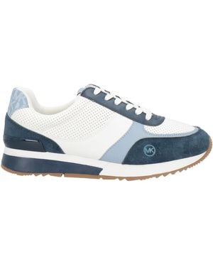 MICHAEL Michael Kors Slate Sneakers Leather, Textile Fibers - Blue