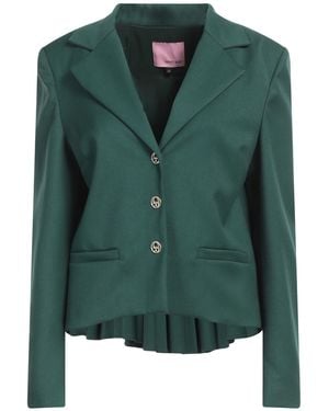 Denny Rose Emerald Blazer Polyester, Viscose, Elastane - Green