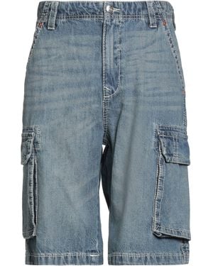 TRUE RELIGION Denim Shorts - Blue