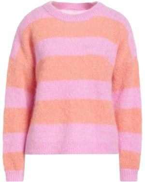 Des Petits Hauts Jumper Superkid Mohair, Merino Wool, Polyamide, Elastane - Pink