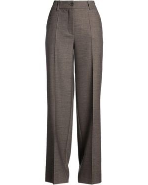 P.A.R.O.S.H. P.A.R.O..H. Trousers Polyester, Virgin Wool, Elastane - Grey