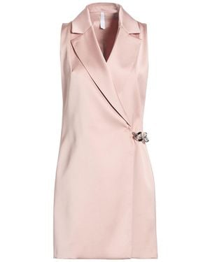 Imperial Mini Dresses - Pink