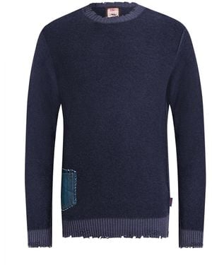 Bob Jumper Wool, Polyamide - Blue