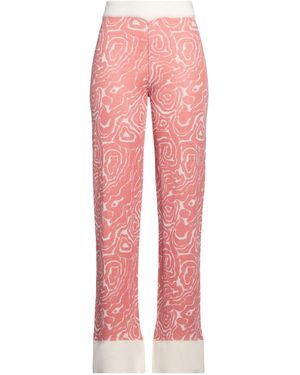 Bruno Manetti Pants Cotton, Viscose, Polyamide - Pink