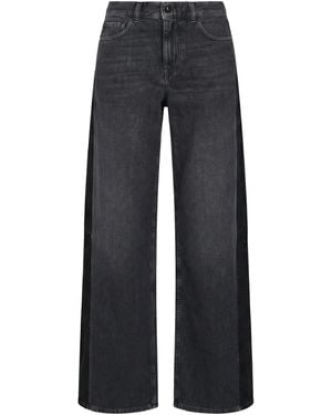 AG Jeans Charcoal Jeans Cotton, Lyocell - Blue