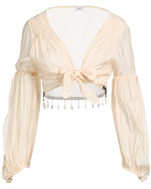 Jijil Top Viscose, Polyamide - White