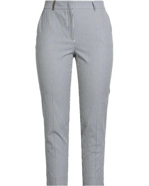 Peserico Icon 4718 Midnight Pants Cotton, Nylon, Elastane - Gray