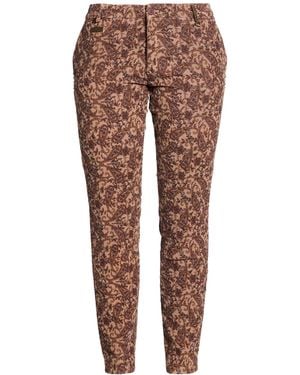 Mason's Pants Cotton, Elastane - Brown