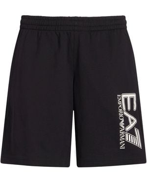 EA7 Shorts & Bermuda Shorts Cotton - Black