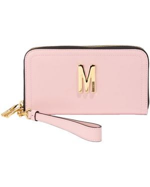 Moschino Wallet Leather - Pink