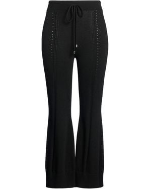 Ermanno Scervino Pants Viscose, Polyamide, Wool, Cashmere - Black