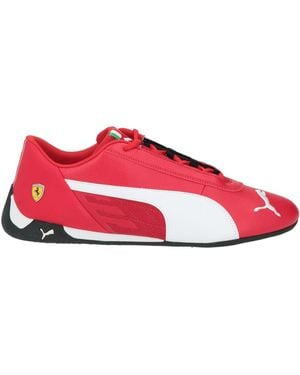 PUMA Sneakers Textile Fibers, Synthetic Material - Red