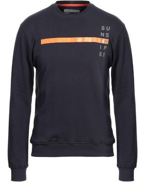 Sunstripes Sweatshirt Cotton - Blue