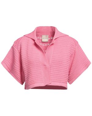 ART ESSAY Cardigan - Pink