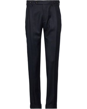 Berwich Midnight Trousers Virgin Wool - Blue