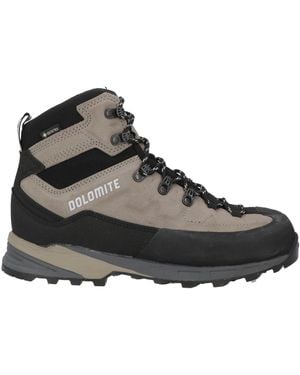 Dolomite Ankle Boots Leather, Textile Fibres - Brown