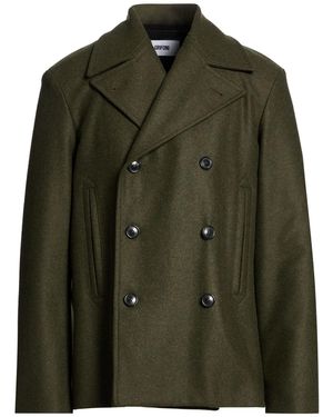 Grifoni Military Coat Virgin Wool, Polyamide - Green