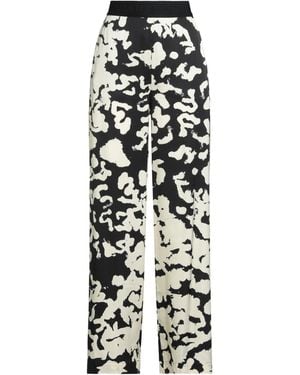 Liviana Conti Trousers Viscose, Elastane - White