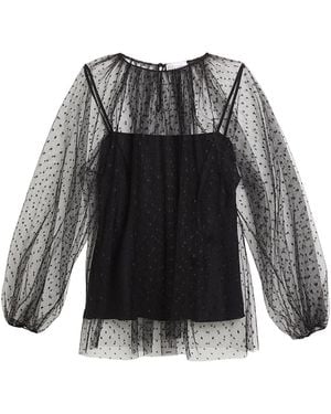 RED Valentino Top - Black