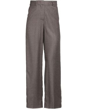 Peserico Pants Virgin Wool, Polyamide, Metallic Fiber - Gray