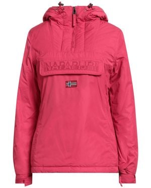 Napapijri Fuchsia Jacket Polyester - Pink