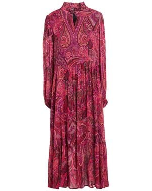 Shirtaporter Midi Dress Viscose - Red