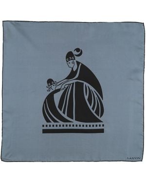 Lanvin Écharpe - Bleu