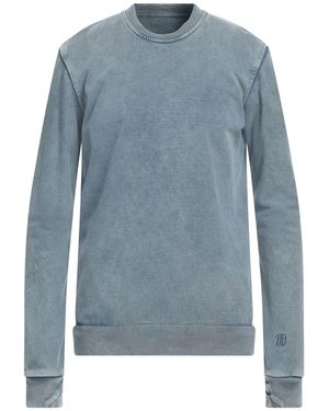 Boris Bidjan Saberi 11 Slate Sweatshirt Cotton - Blue