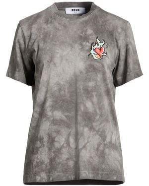 MSGM Camiseta - Gris