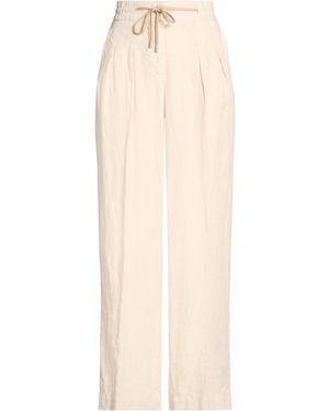 Peserico Easy Trousers Linen - White