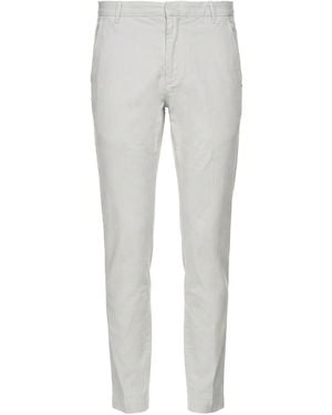 Entre Amis Pants Cotton, Tencel, Elastane - Gray