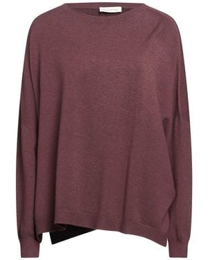 Manila Grace Sweater Viscose, Polyester, Polyamide - Purple