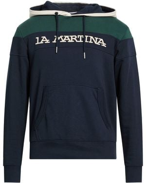 La Martina Sweatshirt Cotton, Elastane - Blue