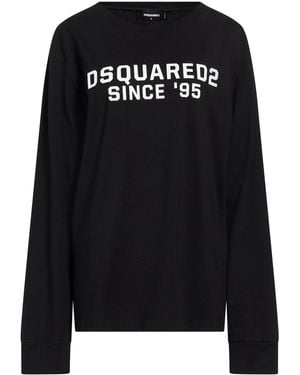 DSquared² T-Shirt Cotton - Black