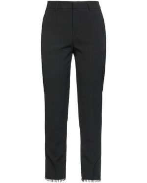 Liu Jo Better Trousers Polyester, Elastane - Black
