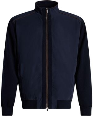 Paul & Shark Jacket Virgin Wool, Polyester - Blue