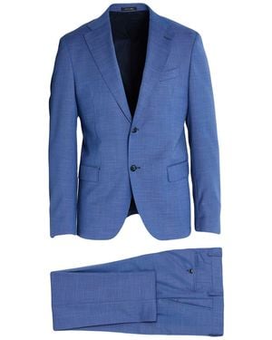 BRERAS Milano Suit Polyester, Viscose, Wool, Elastane - Blue