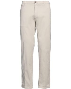 40weft Trousers Cotton, Elastane - Natural