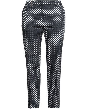 Peserico Icon 4718 Midnight Trousers Cotton, Elastane - Blue