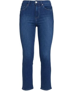 PAIGE Jeans Cotton, Polyester, Elastane - Blue