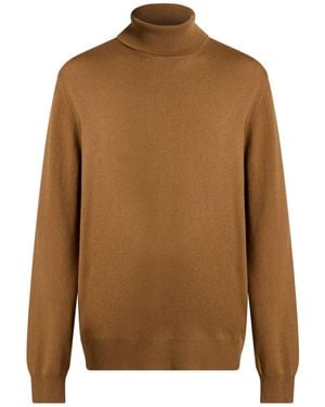 Gran Sasso Turtlenecks - Brown