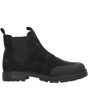Peuterey Midnight Ankle Boots Leather - Black