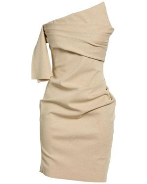 La Petite Robe Di Chiara Boni Mini Dress Polyamide, Viscose, Elastane, Polyester - Natural