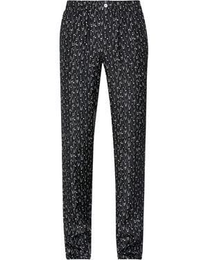 Dolce & Gabbana Trousers Silk - Grey