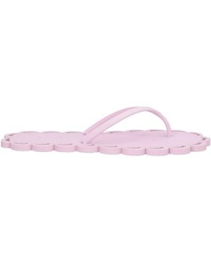 Carlotha Ray Lilac Thong Sandal Rubber - Pink