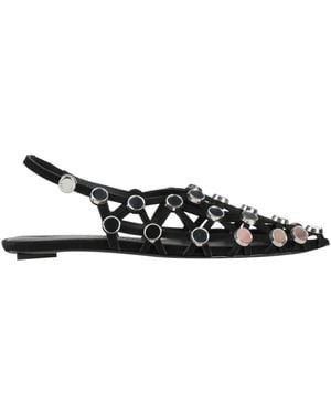 The Attico Ballet Flats - White